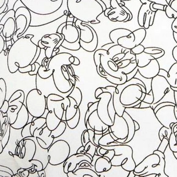 ❤️NWT VINTAGE TORRIID TOP MINNIE MICKEY MOUSE CHALLIS DISNEY SLEEVELESS BLOUSE - Picture 2 of 16